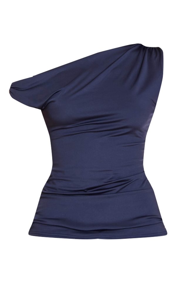 8c47eedf94c50dd70fe9cd9ea41b22d383389eb3_CNM2375_5_navy_slinky_asymmetric_ruched_detail_long_top