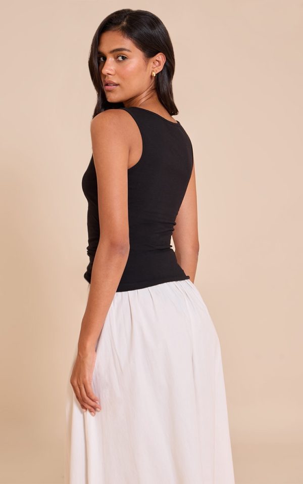 8cac7acfb54931f098fa0082d079c3a5f2755afe_CNM9500_2_black_soft_cotton_v_neck_vest_top