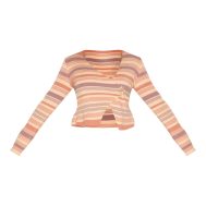 8cb23f6e29ad9921b3dbacb0edb2945087597179_CNM8081_5_shape_peach_knitted_strippred_wrap_over_gold_button_cardigan