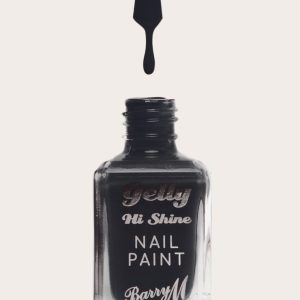 Barry M Cosmetics Gelly Hi Shine Nail Paint Black Forest