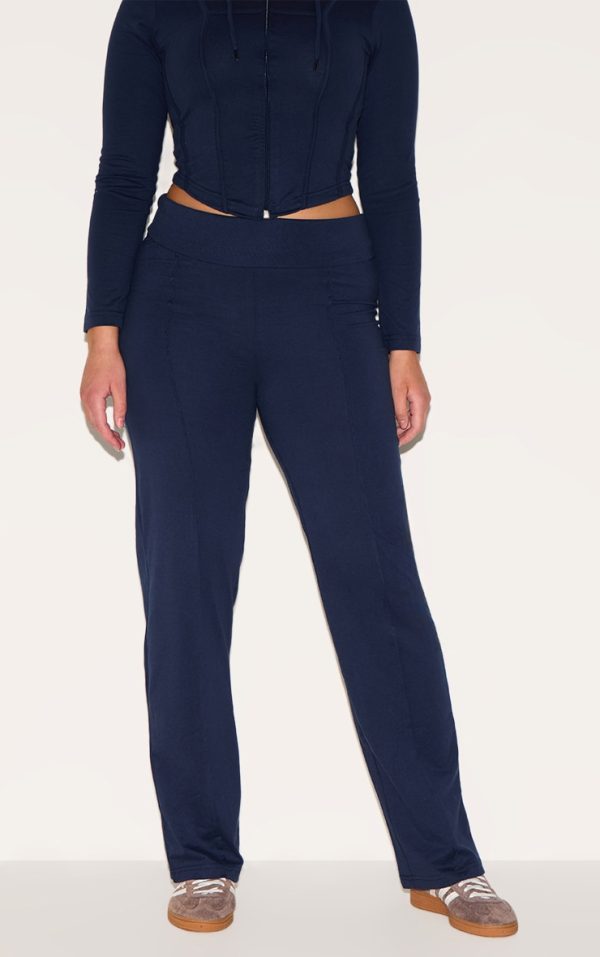 8d6136263830540f30bc8c2e16cfbdaee868aa48_CNK8938_2_shape_navy_low_rise_fold_over_seam_front_wide_leg_trousers