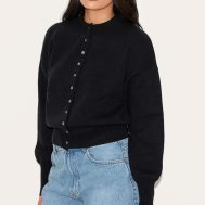 8d72ed9287358c31b2ece7d9053643561730ec6f_CNL9591_3_black_compact_knit_button_through_cardigan