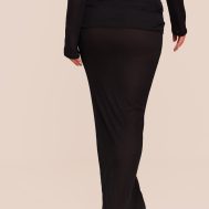 8e01922c4d5a7229f8a73b0039effa92b1fdb5fb_CNH7561_3_black_sheer_burnout_mesh_fold_over_hem_low_rise_maxi_skirt