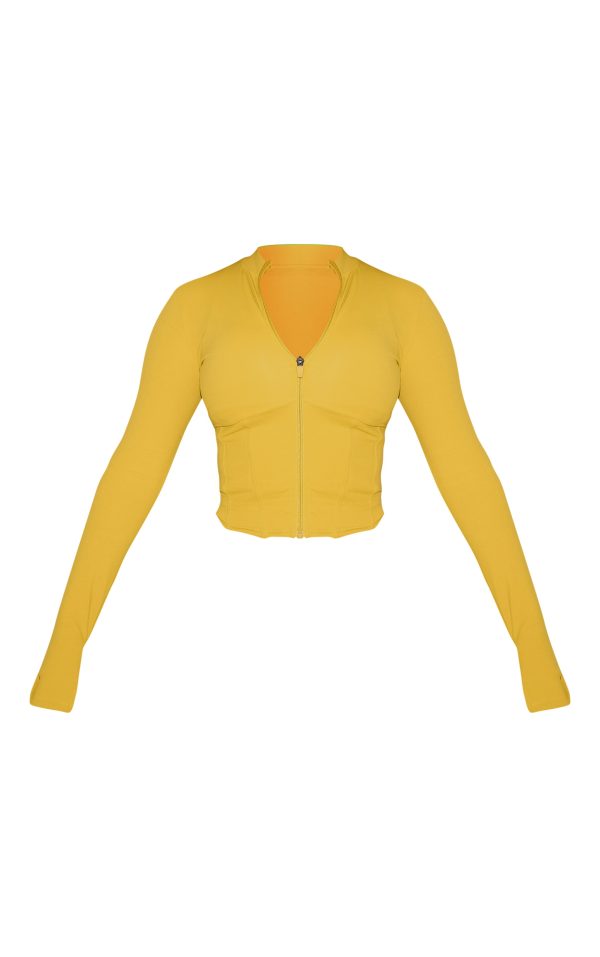 8e18cfe08abe15fdfdd37cbaeb0deaa02a8ac562_CNM6289_5_shape_olive_active_zip_front_seam_detail_jacket