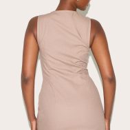 8e3f04269ce2ad364ffdfbd4352bd1a8fe4ca1d2_CNM1514_2_taupe_asymmetric_button_down_shift_dress