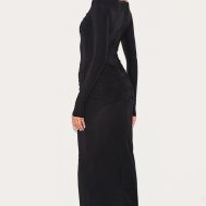 8ee0832917288f8a5235da6c4f59bb057b598942_CNM7264_2_black_sinky_ruched_panel_detail_maxi_dress