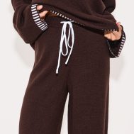 8eefccbcb7a917991746863a99dd26f010d2cda6_CNL1869_4_chocolate_contrast_mocha_stitch_detail_knit_drawstring_waist_trousers