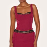 8efa5f310ea2b529a6a38a7f22ee596b244d2dea_CNL9514_4_burgundy_lace_waist_detail_woven_belted_mini_skirt