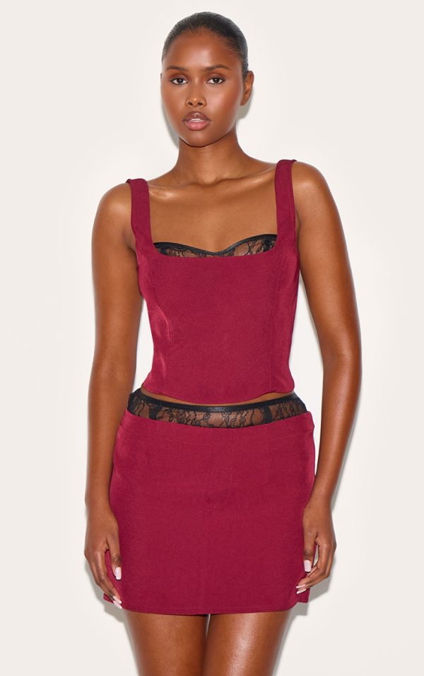 8efa5f310ea2b529a6a38a7f22ee596b244d2dea_CNL9514_4_burgundy_lace_waist_detail_woven_belted_mini_skirt