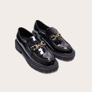 8f6ed2c81434633d05dd40f90a4a5b813bd37bd0_CNJ4696_2_black_pu_round_toe_chunky_sole_chain_loafers