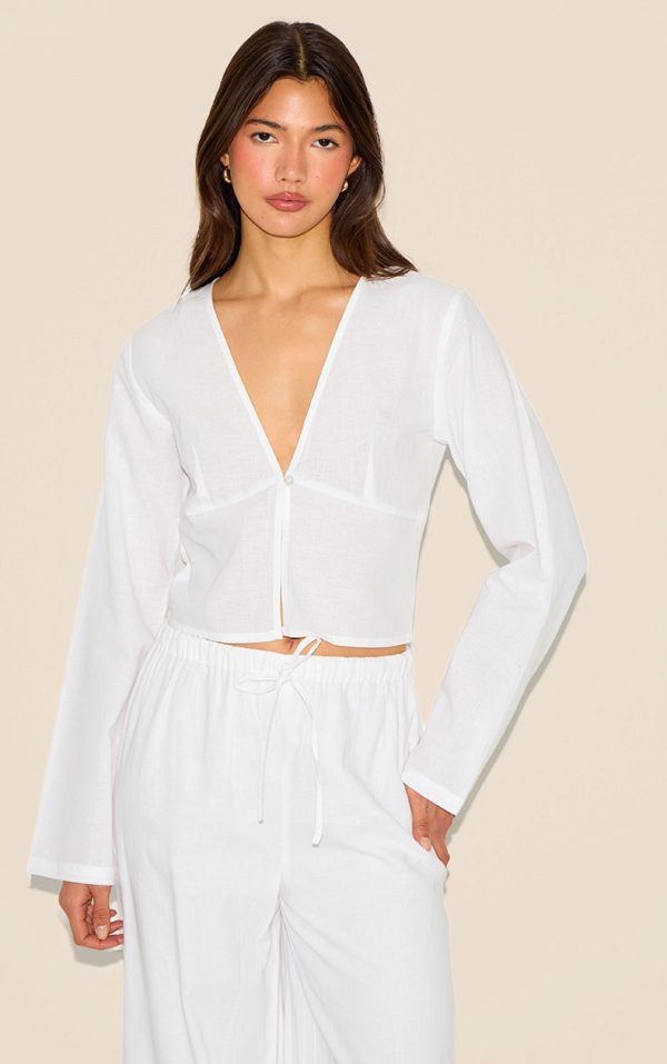 8f89f578dddb17112aa13a30f9e27866b2c2a706_CNM6110_1_white_long_sleeve_top