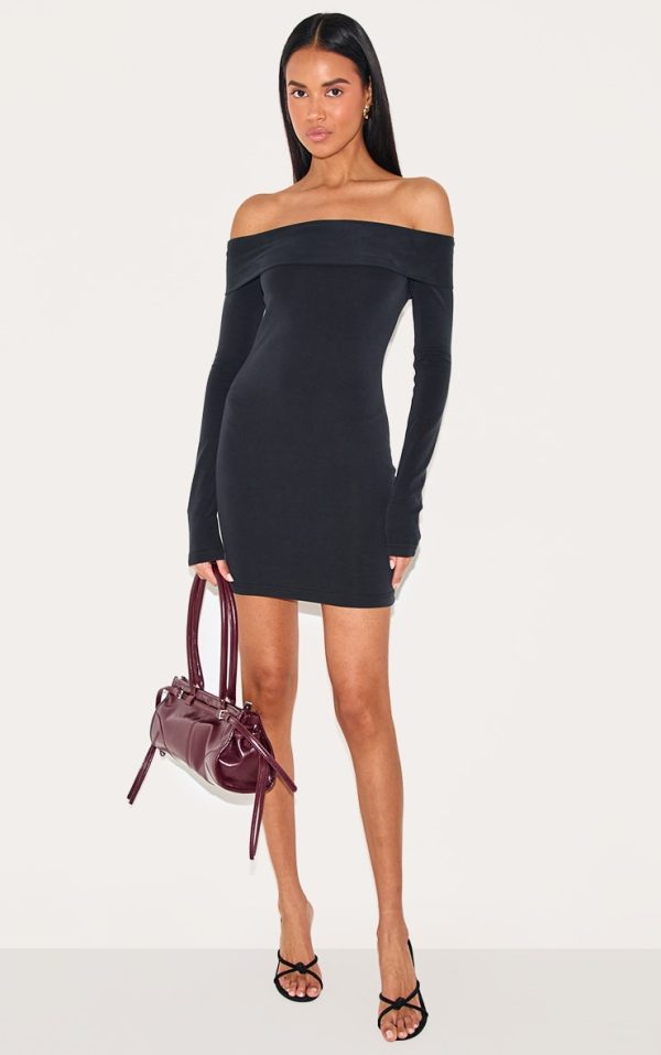 8fa9038cc0670bc03adbcd6fd50ede4300256f6b_CNL0117_3_black_premium_contour_bardot_bodycon_dress