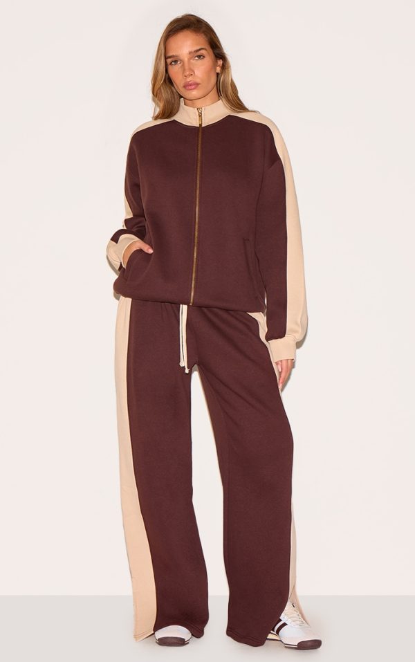 905de2bb4bc369dcc221c332ee17489cbd9ef825_CNM6494_1_chocolate_wide_leg_colour_block_split_hem_joggers