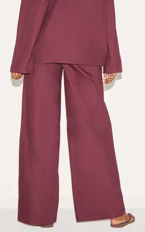 909582e94f3de803aaa527b2c495207a807aee6b_CNM2381_3_plum_cotton_poplin_mid_rise_wide_leg_trousers