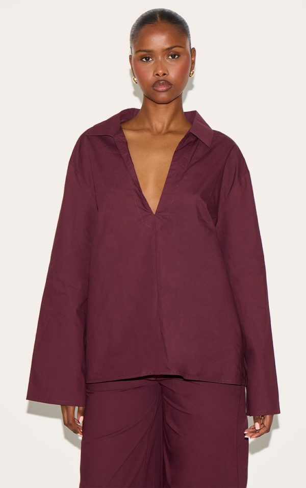 90aade1cba2500777988d79b2fe50763b40a2aa9_CNM2378_1_plum_cotton_poplin_oversized_shirt
