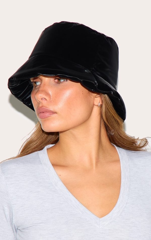 90c85aecf899672737347d95e1c3aea393d063ac_CNK7586_3_black_shiny_nylon_bucket_hat