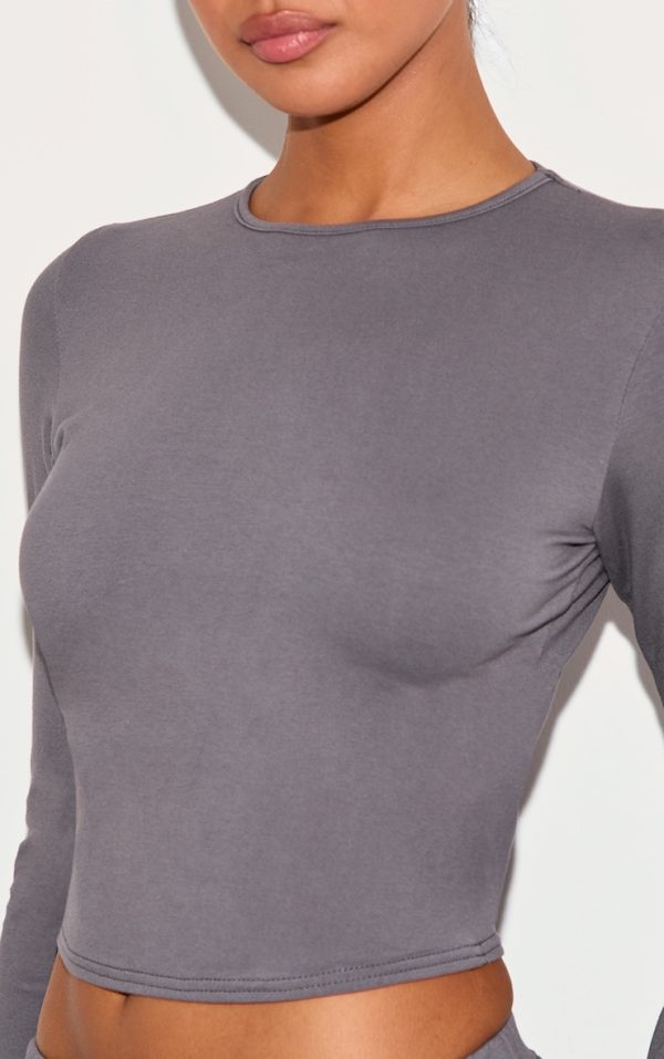 911d9d2f4a0dc5ed09336e9f189f1b6670d2ddcf_CNM2695_4_charcoal_cotton_long_sleeve_crew_neck_top