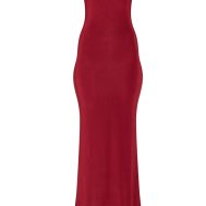 917693fb407940ebe507b619a6d4041e90c78bb1_CNM8727_5_wine_double_layer_slinky_knot_shoulder_cap_sleeve_maxi_dress