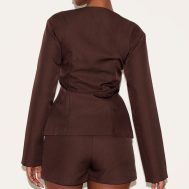 92a7f21ba6e29f19660c04bbdcaab05ab32c74e7_CNM1822_2_deep_chocolate_tailored_cinched_waist_asymmetric_blazer