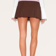 942dbcab0a19a0106eef3dff27b77e4dad6bf9f9_CNM2512_3_chocolate_brown_contrast_striped_waistband_mini_skirt