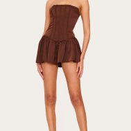 948c70df2751896202831307f72411dc8dc9bcc0_CNL7241_3_chocolate_satin_corset_detail_bandeau_playsuit