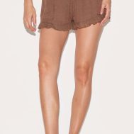 94d0ebc14f2e03c069e9db5cf87a51ba55fadd9c_CNL9892_2_chocolate_textured_woven_frill_edge_shorts-1