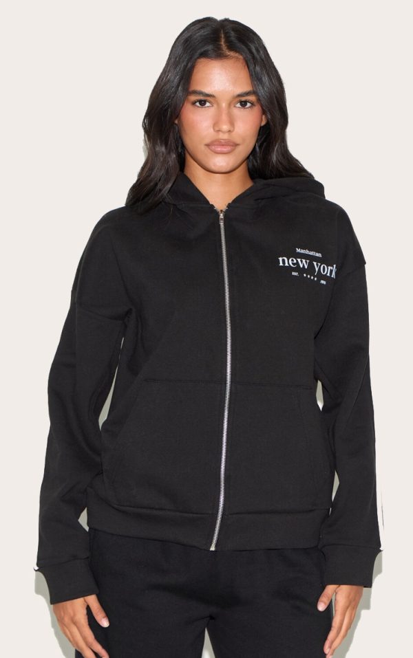 95825b2f429054dd036b0b1c14809a6cbaabdca8_CNM0205_1_black_premium_piping_detail_high_neck_zip_through_hoodie