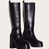 95bd9b5551b347c9839618882c7ed3918af19b1e_CNL0895_2_wide_fit_black_pu_square_toe_block_heeled_slight_platform_knee_high_boot