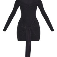 95da4314b4e61597b9d93035b5e718312f8cd977_CNM2987_5_black_slinky_long_sleeve_wrap_twist_detail_mini_dress