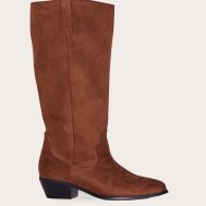 95f0f18d751dbac7cabaad2056067e9d2d7409c5_CNL4033_1_chocolate_wide_fit_faux_suede_point_toe_knee_high_western_boots