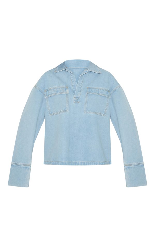 9660f91c999e95b76ecded0329cf94c41eaf3584_CNM0871_5_light_blue_long_sleeve_slouchy_denim_rugby_shirt