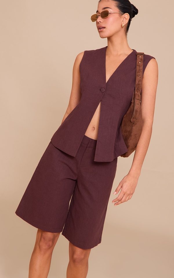 97c999c4ffbfb30628768fbef3165abaaa27dc03_CNM6073_1_deep_chocolate_premium_linen_tailored_jorts