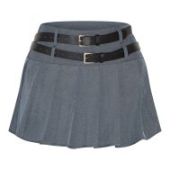 97d14567283b8428a4f67654d9a42f4d8d61f1b3_CNH4815_6_charcoal_tailored_woven_double_belt_micro_mini_skater_skirt