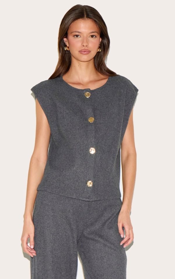 97f7008e4eddf8ebb4c283df3ee685e1a25d6e3d_CNM6192_1_dark_grey_brushed_rib_gold_hardware_detail_cami_top
