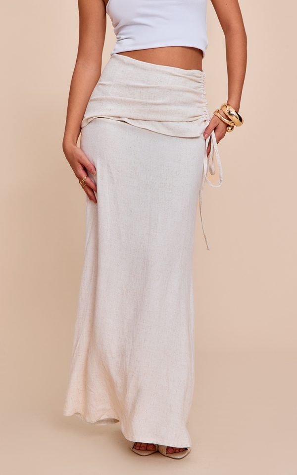98ff09108d9a29817366c73d26bbc0dd9a016585_CNN1608_2_natural_linen_look_ruched_waist_maxi_skirt