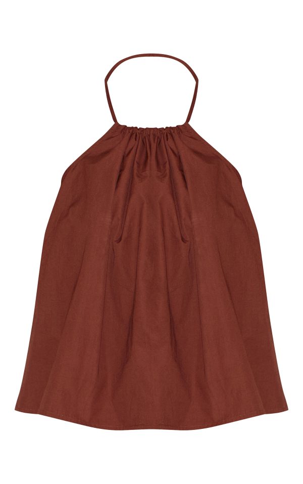 99110466427239ae945c4e4ebb7f2ebf63c5f3e8_CNM5625_5_tall_chocolate_poplin_low_back_halterneck_top