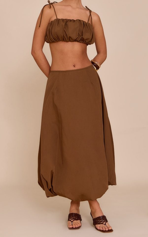 994fd05e50c3d4f358fa14088f286de6b8a93c9b_CNM1909_2_chestnut_cotton_poplin_low_rise_maxi_puff_ball_skirt