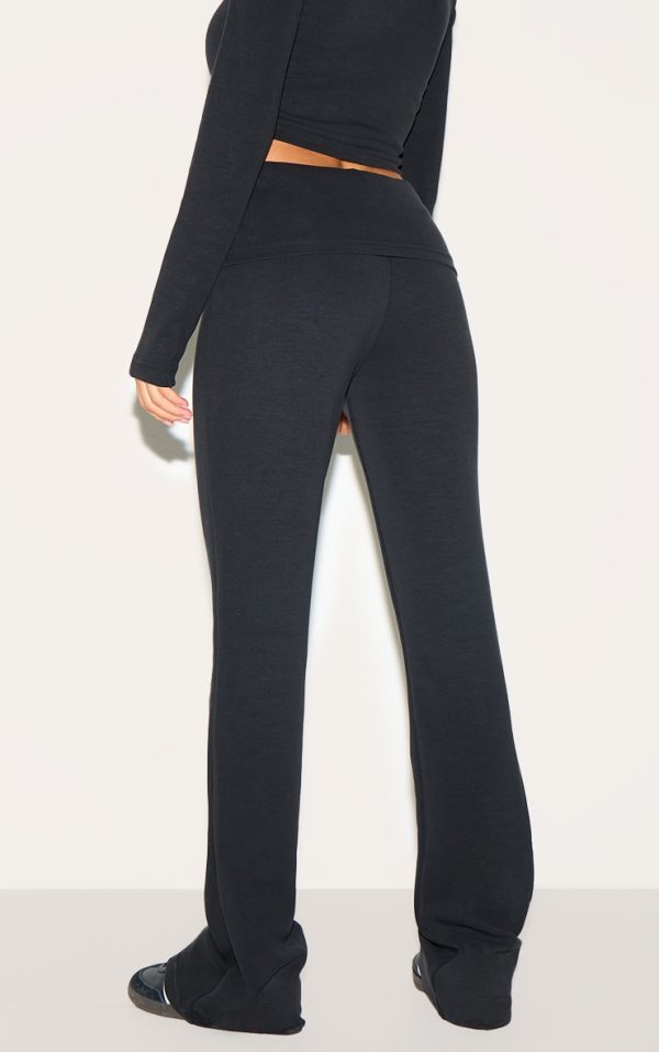 99c09235a143cb28cc70fa53da3fd81c7409be06_CNM1858_3_petite_black_modal_fold_over_flares