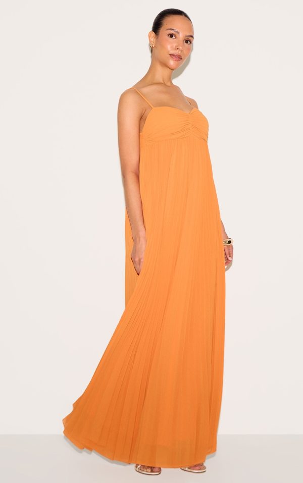 9a00ea40a336740cb85a2fc3576e84b026d3e552_CNM6375_3_petite_orange_plisse_maxi_dress