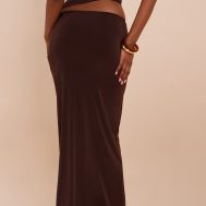 9a342cf883727b637c0d8aff48362875d92b6cbb_CNM9238_3_chocolate_double_layered_slinky_twist_drape_maxi_skirt
