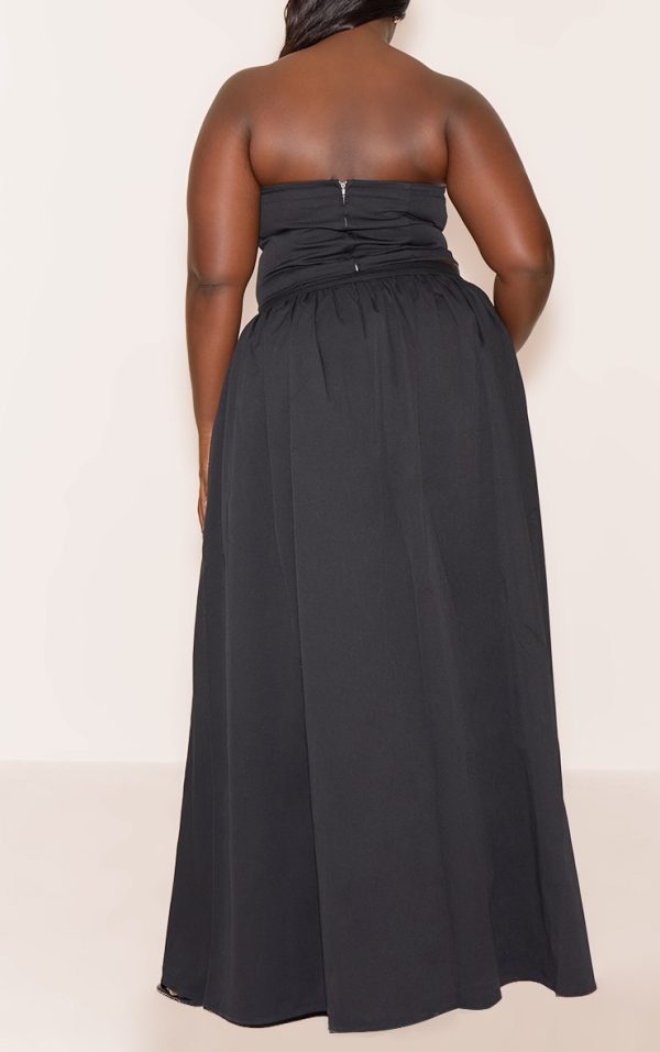 9b12432184b914aec78854f148e12c8573a8f6e9_CNM7205_3_plus_black_woven_band_detail_pleated_maxi_skirt