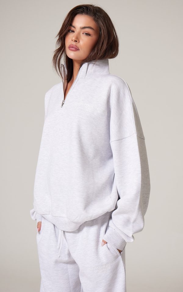 9b2faeedf0da84132a24a9a6917a490b2727d1ca_CNK2912_1_ash_grey_premium_high_neck_quarter_zip_oversized_sweatshirt
