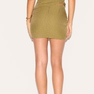 9bd9cfbfd17e75b68c9c1b801e9b8aae76708e1c_CNM4531_3_tall_moss_green_check_ruched_mini_skirt