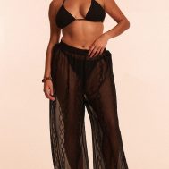 9c8851459058e9e8a71cc5d48327f823e8c13193_CNM7885_1_plus_black_textured_chiffon_triangle_beach_top_and_trouser_set