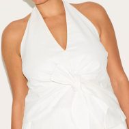 9db43ea68f9bf661d673350cd6a25ae4992a7c36_CNM6532_4_plus_white_linen_twist_front_halter_neck_top