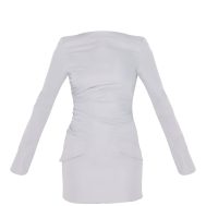 9de11fdb782f3e2d3da6e587f48eed1a536e9ed3_CNL7529_5_grey_tailored_woven_ruched_detail_long_sleeve_bodycon_dress