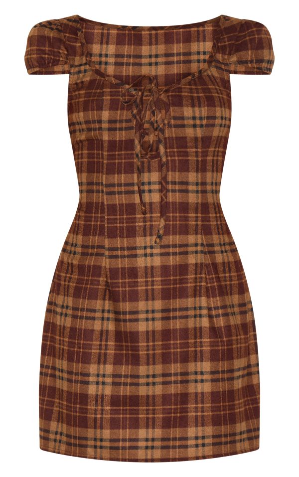 9df5fcab90e093eddd7ff0f4beaac09587685c00_CNM3452_5_petite_brown_checked_front_tie_mini_dress