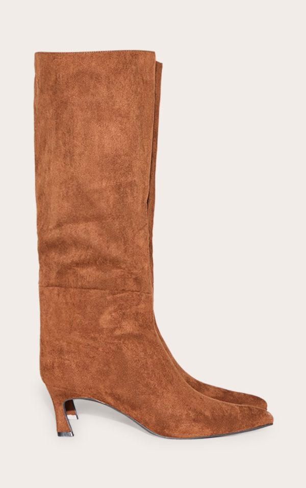 9e643511b4a44e1c97014e9f3aa7c05472f4f1e0_CNL1263_1_chocolate_faux_suede_point_toe_mid_heeled_knee_high_boots