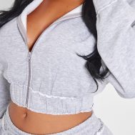 9ecaec5735fd4d0d582464a9abc2e4e104105133_CNK5745_4_shape_grey_marl_distressed_elasticated_waistband_cropped_hoodie-1