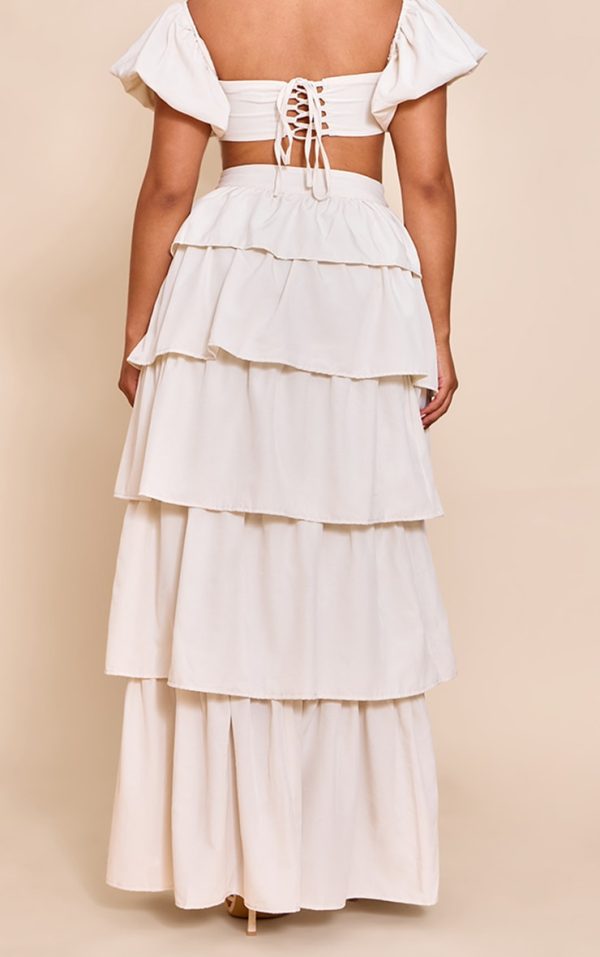 9ef62df3724a2cf8802020c2a4e60af931633060_CNM6242_3_shape_cream_crinkle_satin_highwaisted_tiered_maxi_skirt